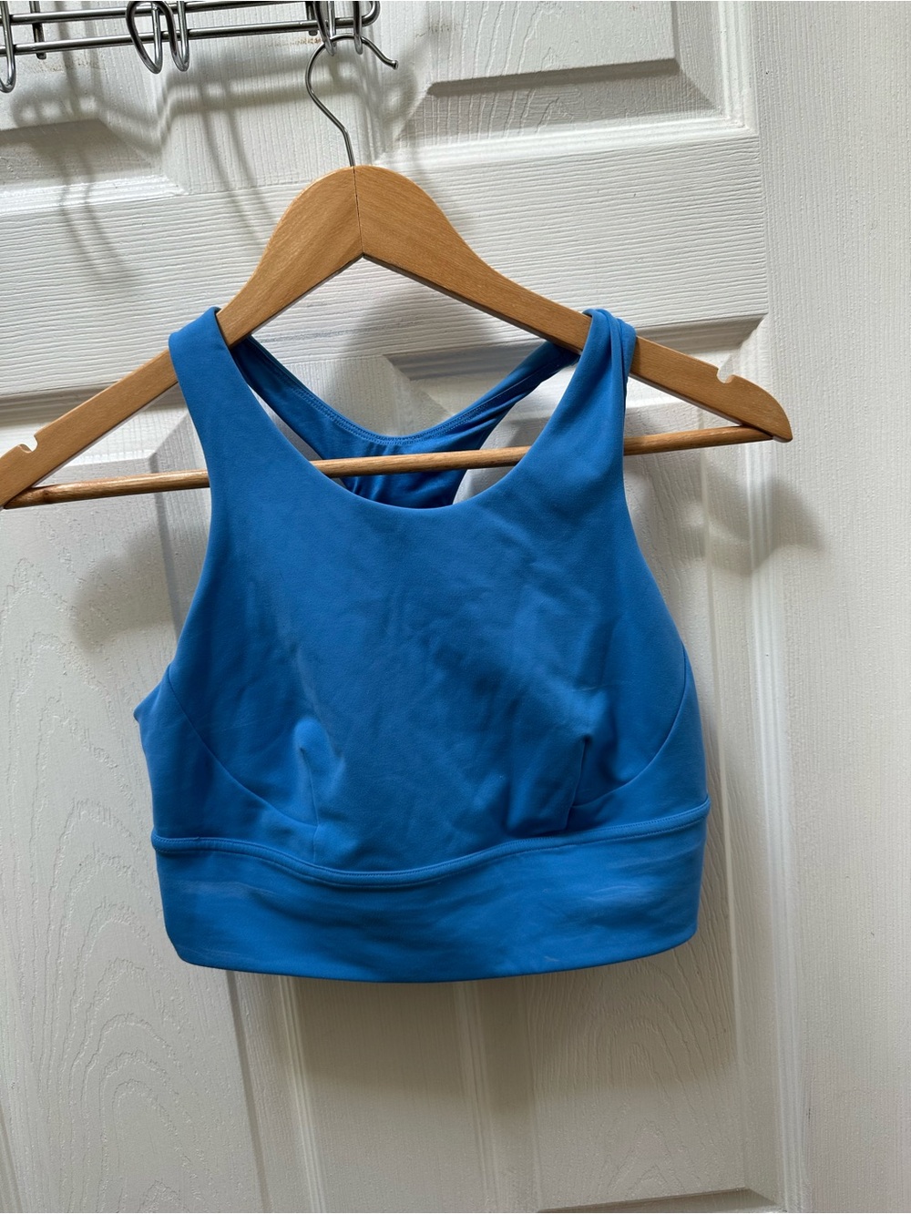 Lululemon longline wunder train sports bra Blue Women's High-Neck 10
